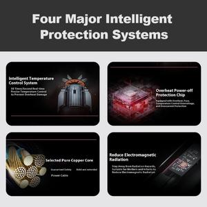 5 in 1 Hair Styler One Step Blow Brush Set Hot Air Comb Curler with Interchangeable Brush Rotate Head Hair <b>Dryer</b> Brush - Product Image 3