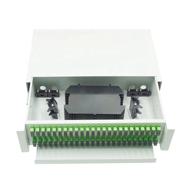 ISO 1U 2U 3U ODF 48 Port 96 Core SC UPC Fiber Optic Box Optical Distribution Frame Rack mount ODF
