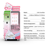 Máquina Expendedora Automática de Helados para Negocios de Distribución, Solución Comercial de Helados Suaves para Ventas a Distribuidores Locales