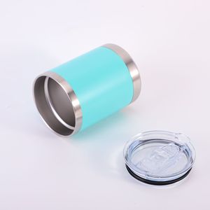 Taza Térmica Portátil Ecológica de Acero Inoxidable de 10 oz, Accesorio para PC, para Café, Agua, Té, Viajes, Coche, Fiestas, Impresa, para Bebidas Calientes y Frías - Product Image 5