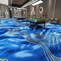 Moquette commerciale tissée tuftée mur à mur de qualité supérieure pour salles de bal d'hôtels 5 étoiles, idéale pour les projets de luxe, la prière et l'usage domestique