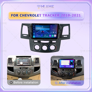 Marco de reproducción de DVD para coche nuevo producto para TOYOTA FORTUNER Hilux VIGO 2008-2014 negro brillante 9 pulgadas GPS al por mayor Marco de tablero estéreo para coche - Product Image 6