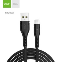 Harga Pabrik Tahan Lama Aksesoris Telepon Mikro Usb untuk Transmisi Data 2.4A Kabel USB Pengisian Cepat
