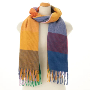 Chal de Poliéster para Mujer, Ligero y Transpirable, con Diseño Tradicional Chino Pintado a Mano, de Doble Cara y Grueso, Otoño-Invierno 2025 - Product Image 3