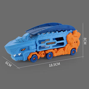 YIIYO Diecast modelo coche niños dinosaurio <span class=keywords><strong>aventura</strong></span> pista juguete World Road Race pista eléctrica pista de deformación - Product Image 2