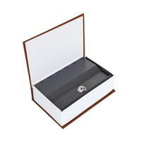Coffre-fort en métal en forme de livre, format dissimulé, boîte en acier pour ranger bijoux, argent, montres, avec serrure à combinaison sécurisée