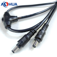 Connecteur d'alimentation DC 60V 12V à verrouillage rapide AOHUA mâle vers femelle 5521 5525 pour bande LED caméra CCTV
