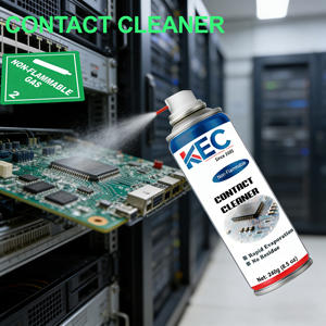 Nettoyant pour contacts électroniques non inflammable KEC - Vaporisation <span class=keywords><strong>sans</strong></span> résidus, évaporation rapide, <span class=keywords><strong>sans</strong></span> danger pour toutes les surfaces et appareils électroniques - Product Image 1