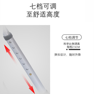 Foldable Aluminum Rehabilitation Therapy Supplies Rollator <b>Walker</b> for the <b>Disabled</b> - Product Image 3