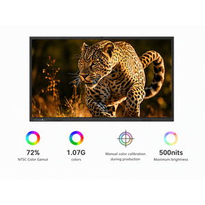 กระดานอัจฉริยะแบบโต้ตอบ OEM Smart Board Interactive Flat Panel RK3588 OPS IR หน้าจอสัมผัสหลายจุด 4K LED ไวท์บอร์ดดิจิทัลสำหรับการสอนในโรงเรียน - Product Image 6