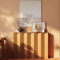 Support de table en forme de X I407 pour décoration de vitrine, paysage et décoration intérieure