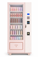 Máquina Expendedora de Cosméticos con 36 Selecciones, Pantalla LCD, Pago sin Efectivo MDB, Puerta de Vidrio para Aeropuerto o Centro Comercial