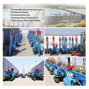 Mesin Pengemudi Piling Bor <span class=keywords><strong>Pile</strong></span> Heliks Surya Hidrolik dengan Palu Drop Post Harga - Product Image 3