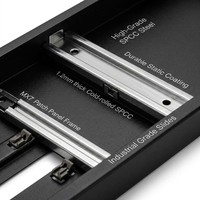 Panel de Distribución Modular de Fibra Óptica 1U MX7 con Soporte para 4 Módulos de Casete de Alta Densidad