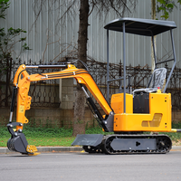 Mini-excavatrice hydraulique sur chenilles pour usage domestique, prix d'usine, petite pelle avec certification EPA / Euro 5