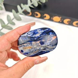 Pierre de Sodalite Bleue Naturelle en Gros, Pierre de Palmier de Haute Qualité, Pierre de Guérison en Cristal pour la Méditation, le Feng Shui et la Décoration Intérieure - Product Image 4