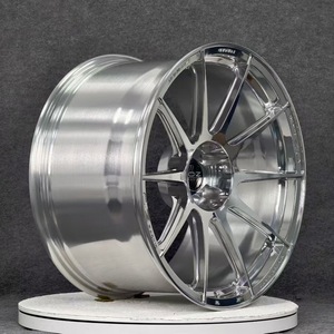 Jantes Forgées Grises Forgato Luxury Racing 20x9 5x112 Modèle <span class=keywords><strong>26Y</strong></span> pour Voiture Corolla, Compatibles avec les Jantes SRT 5x112 24 Pouces pour Voiture Particulière - Product Image 2