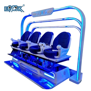 Vr Theme Park Trò Chơi Mô Phỏng 4 Chỗ Ngồi 9D Vr Rạp Chiếu Phim Giải Trí Trong Nhà Thiết Bị Phòng Tập Thể Dục - Product Image 5
