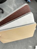 Fabricant PVC co-extrudé bambou charbon de bois placage de bois noyau noir bambou fibre de bois cristal de carbone panneau mural intégré