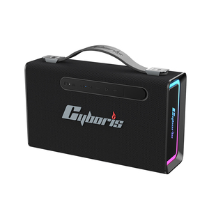 ลำโพงไร้สายพกพา Cyboris T15 เสียงเบสหนักแน่น กันน้ำระดับ IPX6 พร้อมหูหิ้ว รองรับ TF/AUX/TWS แบตเตอรี่ใช้งานได้นาน เหมาะสำหรับกิจกรรมกลางแจ้งและการเดินทาง - Product Image 1