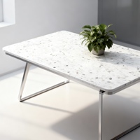 Papel Tapiz Decorativo Autoadhesivo de PVC con Diseño de Mármol, Impermeable