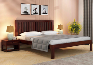 Lit Caviar sans rangement, doté d'une structure solide, d'un design moderne et élégant, d'une finition lisse et d'un mobilier de chambre durable - Product Image 6