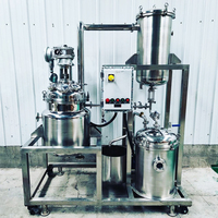 Réservoir d'extraction (Double veste), réfrigération et échange de chaleur, refroidisseur de biomasse, extracteur d'équipement d'extraction d'éthanol