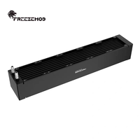 Radiateur de refroidissement d'eau pour serveur, 5 emplacements pour ventilateurs, RoHS, radiateur en aluminium de 60 mm. SR-LP40-60X5F75