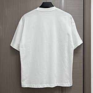 T-shirt en coton 180 g/m² tendance, coupe oversize imprimée à épaules tombantes, col rond, coupe courte et carrée, grammage lourd - Product Image 4