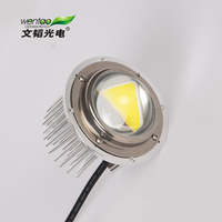 Modul LED Bulat Baru dari Pabrik, Produsen Modul LED 30w D100mm Ip65 Dengan Lensa Kaca untuk Kepala Lampu Jalan LED