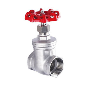 Vanne à opercule en acier inoxydable 304 Kequan Z15W-16P, filetage interne 1 pouce, raccord manuel pour plomberie - Product Image 1