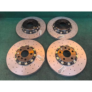 Kit de Frenos de Cerámica de Carbono de Alto Rendimiento para <span class=keywords><strong>BMW</strong></span> <span class=keywords><strong>iX</strong></span> xDrive50 G06, Mejora de Caliper de 6 Pistones con Rotores CCB de 380 mm, Juego Completo Delantero y Trasero - Product Image 1