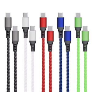 Câble de chargeur tressé 60w <span class=keywords><strong>avec</strong></span> boîte de vente au détail Type c à câble de données de type c pour <span class=keywords><strong>iphone</strong></span> 15 16pro 16pro Max câble Usb-c à charge rapide - Product Image 4