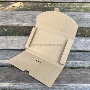 Tùy Chỉnh Sang Trọng Cảm Ơn Bạn Quà Tặng Lưu Niệm Đám Cưới Khách Thiệp Mời Hình Ảnh Hình Ảnh Khung Kraft Giấy Phong Bì Hộp Với Logo - Product Image 4