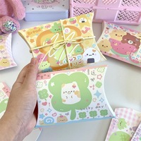 Boîte à bonbons rigide écologique personnalisée de qualité supérieure, avec lamination brillante et impression de dessins animés vibrants pour les cadeaux de fête d'anniversaire