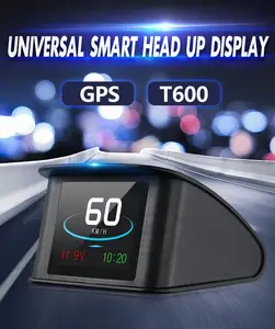 2.2 인치 hud T600 뜨거운 판매 자동차 자동 진단 도구 자동차 hud tpms 디스플레이 GPS 디지털 Hud 속도계 오토바이 트럭