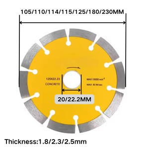 <span class=keywords><strong>Disque</strong></span> de coupe à sec diamanté 105-<span class=keywords><strong>230</strong></span> mm, lame de scie circulaire, <span class=keywords><strong>disque</strong></span> de coupe <span class=keywords><strong>pour</strong></span> marbre, béton, céramique, granit, outils de coupe - Product Image 1