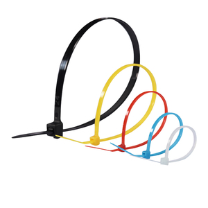 Taille Différente Blanccassé Tyrolienne Personnalisé Attache de Câble En plastique En Nylon 4.8x200mm - Product Image 3