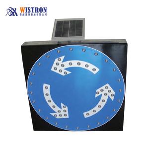 Señal reflectante de carretera de aluminio personalizada para seguridad de tráfico Producto de advertencia de tráfico con señales de seguridad de tráfico reflectantes personalizadas - Product Image 3