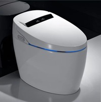 Toilette intelligente monobloc avec automatisation complète
