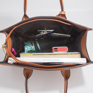 Nouveau sac à main à motif crocodile, tendance et élégant, sac à bandoulière grande capacité, ensemble de trois pièces - Product Image 4