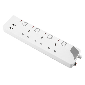 <span class=keywords><strong>Prise</strong></span> d'extension De <span class=keywords><strong>Singapour</strong></span> avec USB - Product Image 3