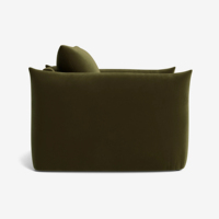 Fauteuil de détente au design nordique Wabi-Sabi, canapé paresseux en tissu de luxe léger pour la maison, le bureau et le salon, fauteuil polyvalent