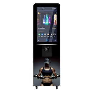 Vertical <b>Touch</b> <b>Screen</b> 6 Flavors Automatic Protein <b>Coffee</b> Milk Powder Drink Self Service Vending <b>Machine</b> - Product Image 3