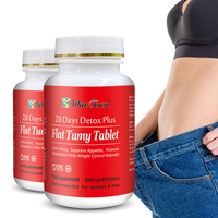 Comprimés Détox Ventre Plat JH Factory OEM, Pilules Minceur Rapide, Capsules Garcinia Cambogia, Compléments Alimentaires pour un Ventre Plat