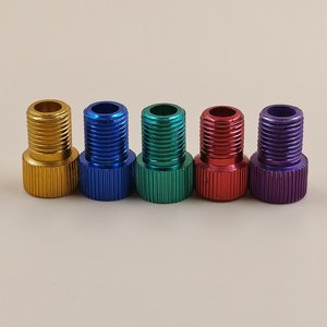 Adattatore da valvola per bicicletta a valvola <span class=keywords><strong>americana</strong></span>, accessorio per pompa d'aria da valvola francese, ricambi per biciclette - Product Image 5