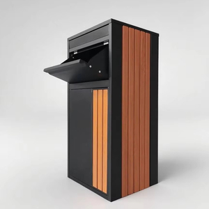 Buzón <span class=keywords><strong>de</strong></span> <span class=keywords><strong>correos</strong></span> para exterior, buzón <span class=keywords><strong>de</strong></span> correo para paquetería pequeña, mensajería moderna, hogar <span class=keywords><strong>de</strong></span> metal personalizado - Product Image 1