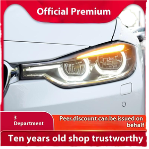 F30 <b>LED</b> Headlight Assembly for 3 Series 2012-2018 Full <b>Plug</b> Play D1S Bulb Plastic New Upgrade No AFS F30 <b>LED</b> F30 <b>Led</b> Headlight A - Product Image 4