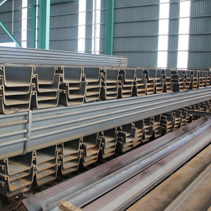 סוג <span class=keywords><strong>U</strong></span>-Z מזרן גיליון ערימת חומר מים חזק מבנה פלדה לשימור מים בניין לשימור מים תכונה פרופילי פלדה - Product Image 6