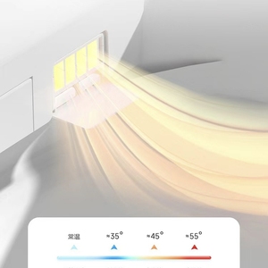 <span class=keywords><strong>Toilette</strong></span> moderne intelligente Premium WC en céramique Salle de bain montée au sol Slim Flush avec siège chauffant et télécommande incluse - Product Image 5